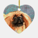 Search for pekingese christmas tree decorations Peke