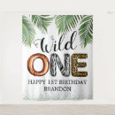 Search for wild one birthday backdrops Jungle