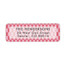 Search for colorful return address labels Retro