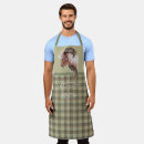 Search for scottish plaid aprons Green