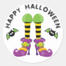 Search for funny feet stickers Halloween