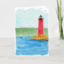 Search for watercolor lighthouse cards Sea