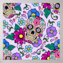 Search for sugar skull decor posters Vintage