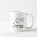 Search for funny geometry mugs Angle