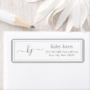 Search for light grey return address labels Classic