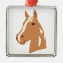 Search for chestnut horse christmas tree decorations Red