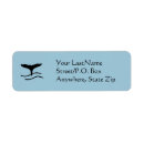 Search for marine life return address labels Whale