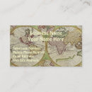 Search for old map business cards Old world maps