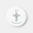 Search for first holy communion magnets Cross