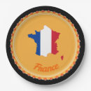 Search for country french paper plates France