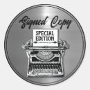 Search for signed copy stickers Elegant