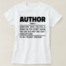 Search for author tshirts Journalist