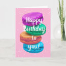 Search for macaron birthday cards Pastry