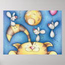 Search for whimsical cat art Cute