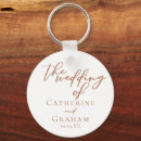 Search for brown wedding key rings Rustic