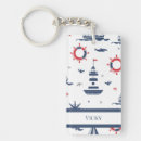 Search for red white and blue key rings Nautical