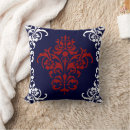 Search for navy and red cushions Elegant