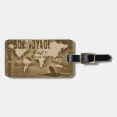 Search for bon voyage luggage tags Vintage