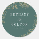 Search for romantic wedding stickers Floral