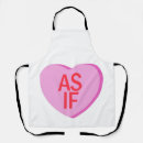 Search for valentines day sayings aprons Heart