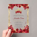 Search for red butterfly invitations Mis quince