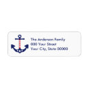 Search for nautical star return address labels Coastal