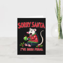 Search for possum christmas cards Winter