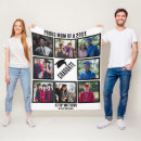 Search for graduation photo fleece blankets Elegant