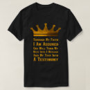 Search for testimony tshirts God