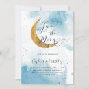 Search for 2nd two the moon birthday invitations Watercolor