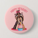 Search for yorkies badges Happy birthday