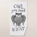 Search for owls bath towels Cartoon