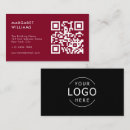 Search for burgundy business cards Simple minimalist