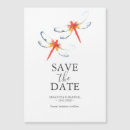 Search for dragonfly save the dates Watercolor