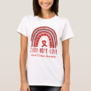 Search for rainbow heart tshirts Heart disease survivor