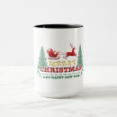 Search for funny happy new year mugs Reindeer