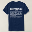 Search for electrician humor tshirts Electricity