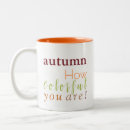 Search for autumn colours mugs Orange