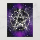 Search for pentagrams postcards Pagan