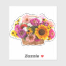 Search for wicker stickers Pink flowers