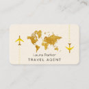 Search for international business cards Gold