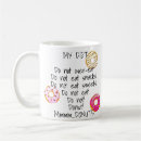 Search for funny food humour mugs Doughnut