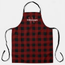 Search for plaid tartan aprons Chequered pattern