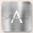Search for silver coasters Elegant