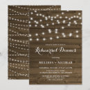 Search for country rehearsal dinner invitations Wood