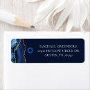 Search for gold star return address labels Star of david