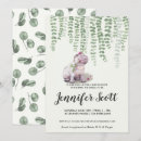Search for hippo baby shower invitations Watercolor