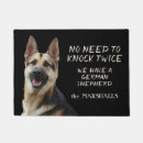 Search for german shepherd dog doormats Alsatian