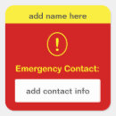 Search for contact stickers Alert