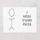 Search for stick figures postcards Fun